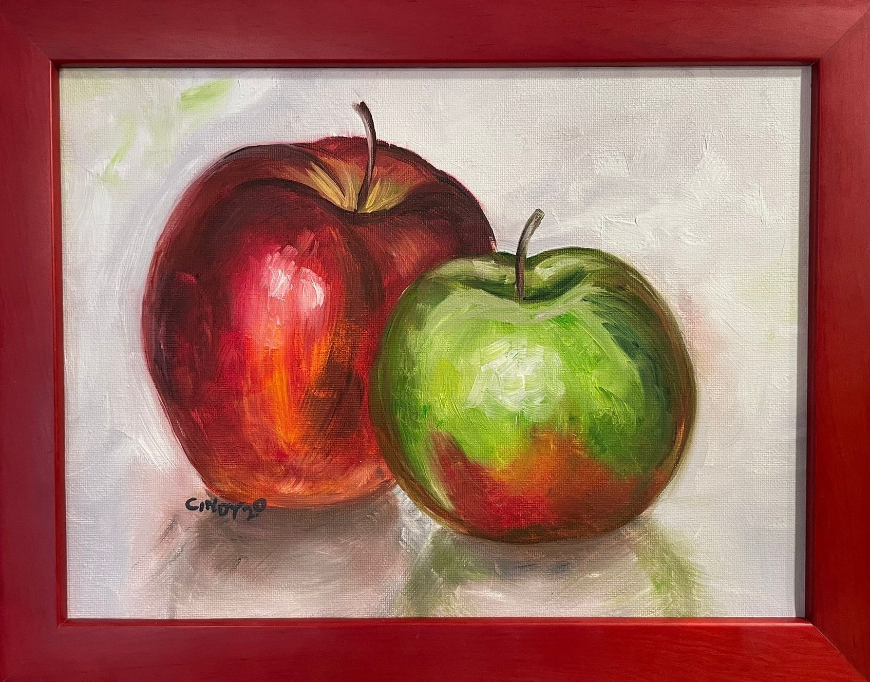 Apples to apples  - 2020 - Oil Painting