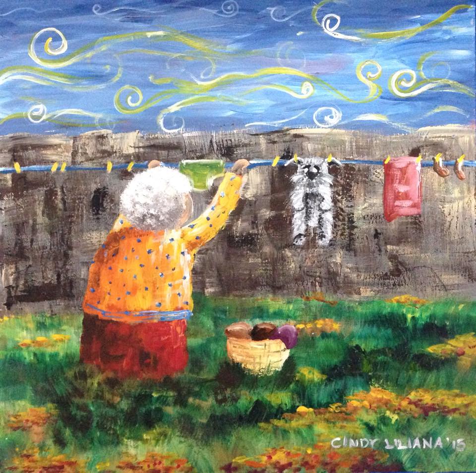 Grandma - 2015 - Acrylic Painting