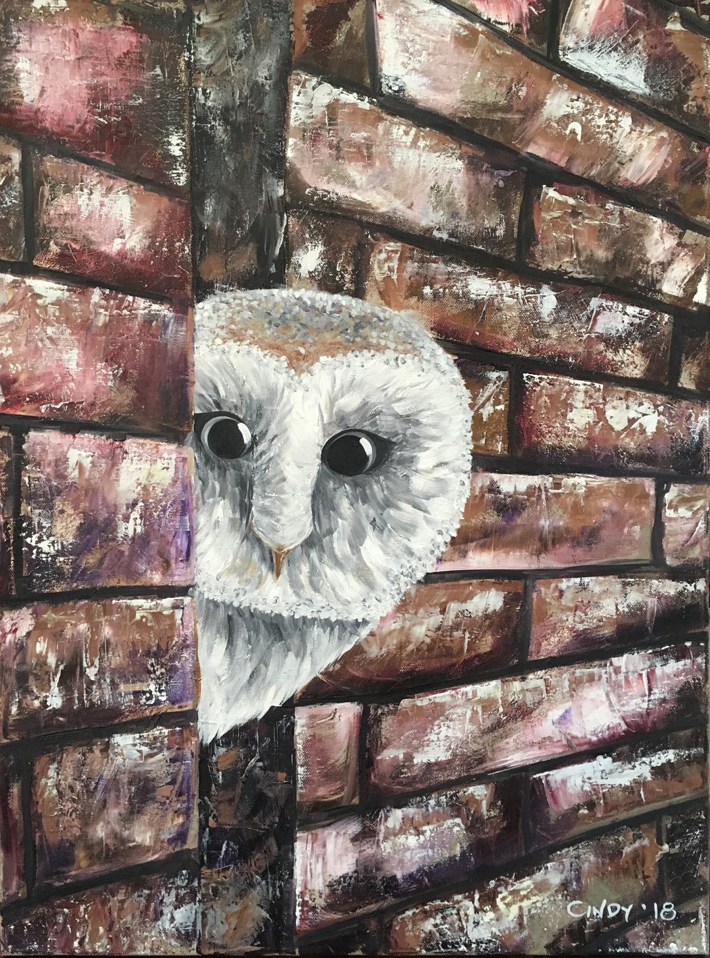 Hedwig - 2018 - Oil Painting