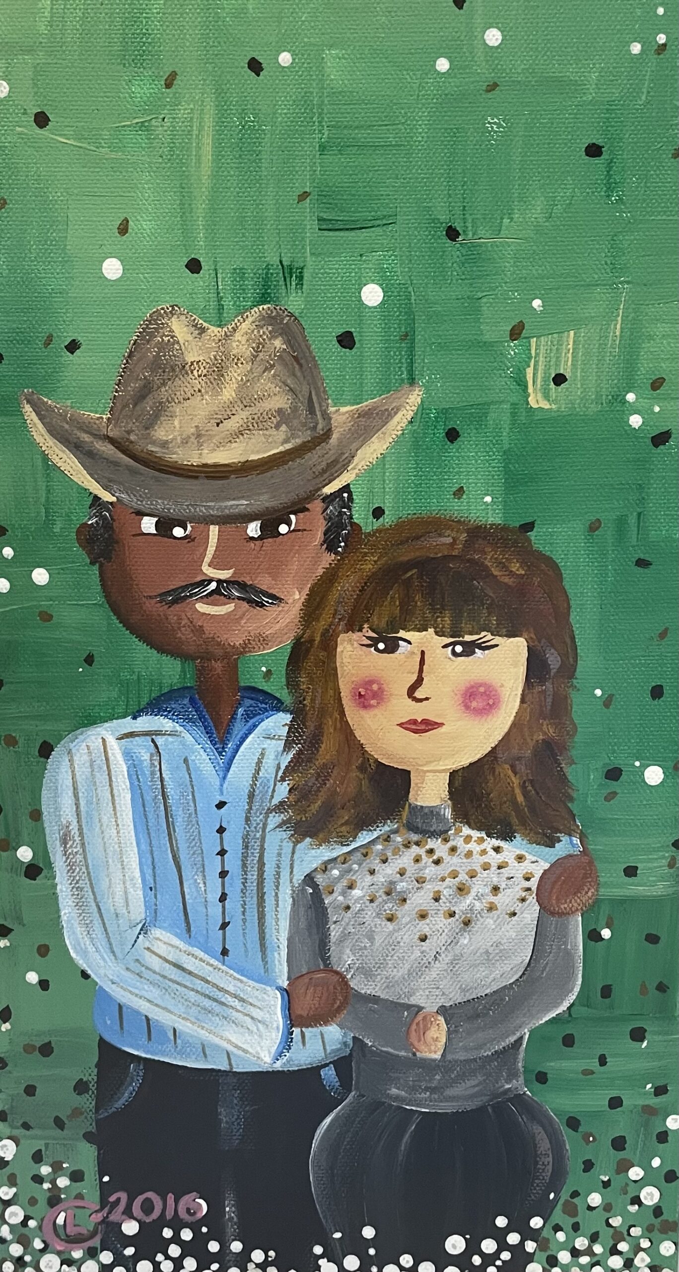 Mom and Dad - 2016 - Acrylic Painting