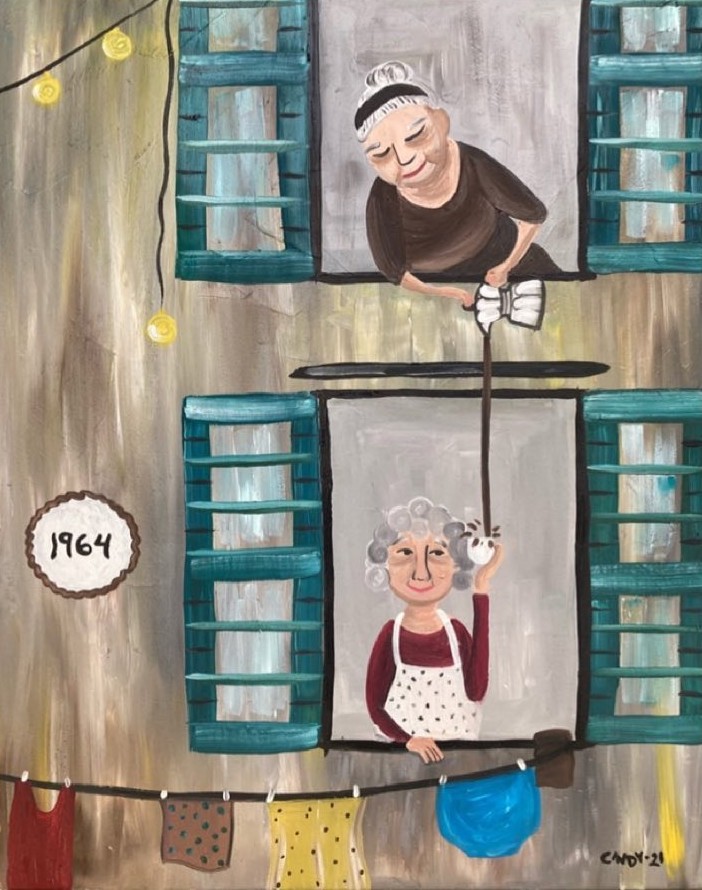 Pandemic - 2021 - Oil Painting