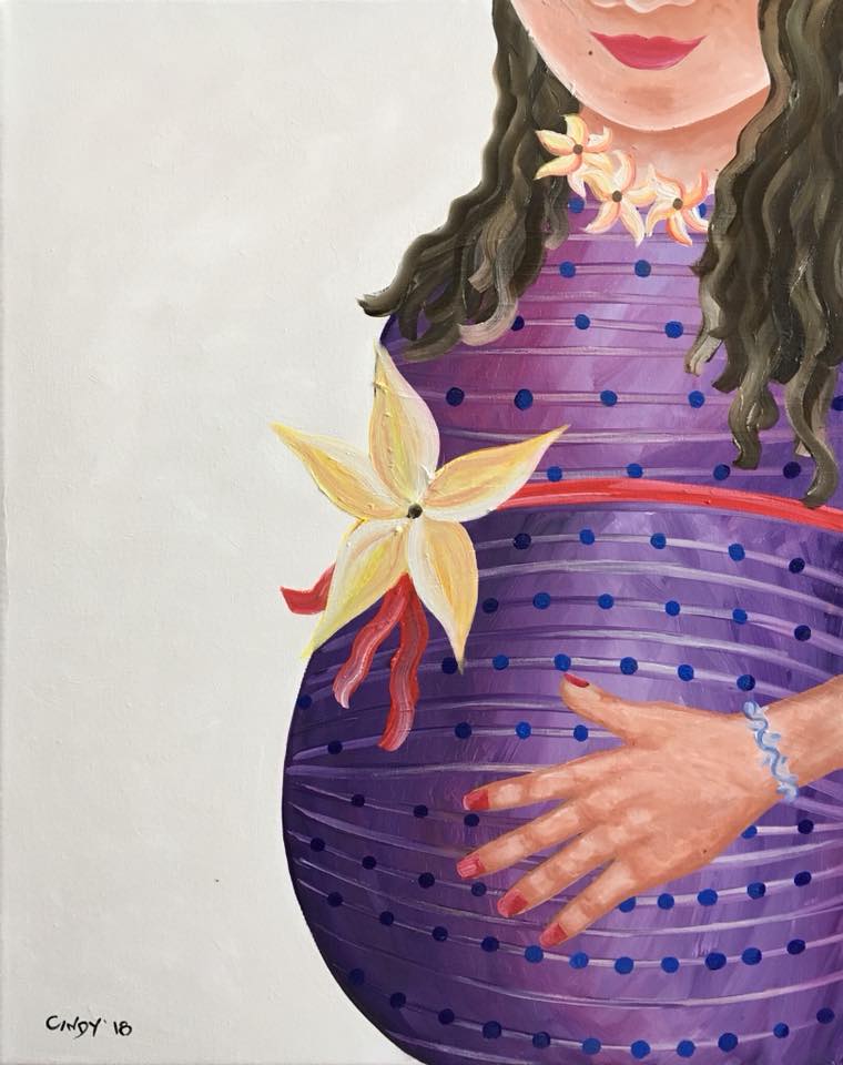 Pregnancy - 2018 - Acrylic Painting